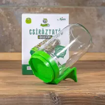 Csíráztató üvegedény - zöld