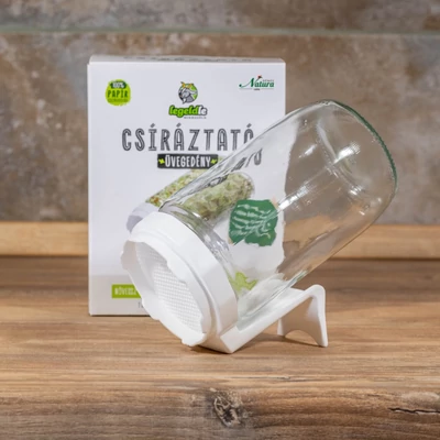 Csíráztató üvegedény - fehér