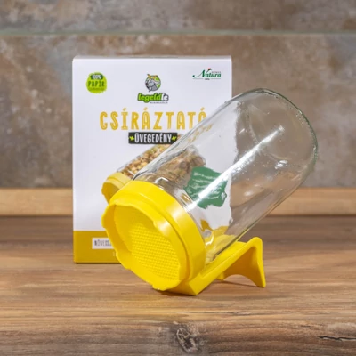 Csíráztató üvegedény - sárga
